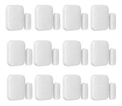 Kit Sensor Magnético Sem Fio Intelbras XAS 4010 12 Unidades Proteção Discreta e Inteligente para Portas e Janelas