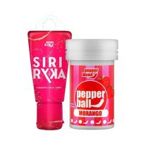 Kit Sensorial Feminino com Gel Saboroso e Óleo para Massagem Relaxante