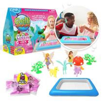 Kit sensorial Zimpli Kids Gelli Adventures Fantasy com bonecos