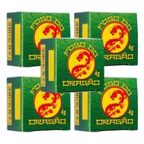 Kit Sensual Pomada Fogo do Dragão Vibrante Verde (5 Unidades)