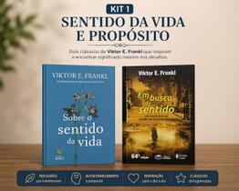 Kit Sentido e Propósito Viktor Frankl Logoterapia e Propósito Humano Kit Sentido e Propósito Viktor Frankl Logoterapia e Propósito Humano