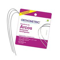 Kit Sequência de Arcos para Bráquete Autoligado - Orthometric Kit Sequência de Arcos para Bráquete Autoligado - Orthometric
