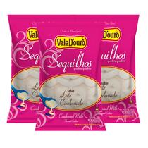 Kit Sequilhos Leite Condensado Sem Glúten Vale D'Ouro - 3 Unidades 300g