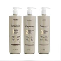 Kit serie carbonne essendy profissional (3 produtos)