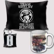 Kit Serie Peaky Blinders Shelby Caneca Almofada Chaveiro