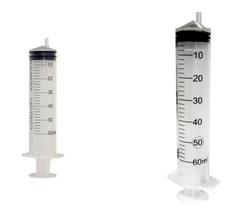 Kit SERINGA 60ML S AG LUER SLIP UND 9536 -MEDIX - 10 Unidades
