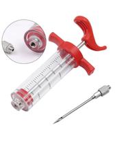 Kit Seringa Injetora de Temperos para Costela e Frango - 30 ML com Agulha de Aço Inox de Alta Durabilidade Kit Seringa Injetora de Temperos para Costela e Frango - 30 ML com Agulha de Aço Inox de Alta Durabilidade