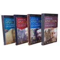 Kit Sermões de Charles Spurgeon Capa Dura 4 Livros