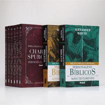 Kit Sermões e Esboços Vol. 2 Charles Spurgeon + Personagens Bíblicos Alexander Whyte