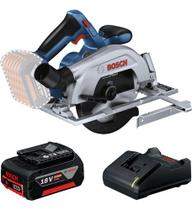 Kit Serra Circular Bosch Gks 185-li Com 1 Disco 1 Bateria 4a Azul 18v Kit Serra Circular Bosch Gks 185-li Com 1 Disco 1 Bateria 4a Azul 18v
