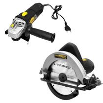 Kit Serra Circular + Esmerilhadeira Hammer