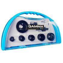 Kit Serra Copo 8 Peças Madeira Gamma G19563AC Kit Serra Copo 8 Peças Madeira Gamma G19563AC
