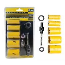 Kit Serra Copo Bi-metal Profissional P/ Madeira E Metais 7 pçs 9JP EDA