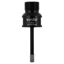 Kit Serra Copo. Diamantada P/ Esmerilhadeira 06mm 2 Un - VONDER Kit Serra Copo. Diamantada P/ Esmerilhadeira 06mm 2 Un - VONDER