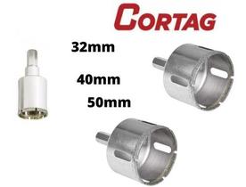 Kit Serra Copo Diamantado 32,40 E 50mm Porcelan. Márm.