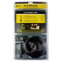 Kit Serra Copo Madeira 8 Peças Kit Serra Copo Madeira 8 Peças