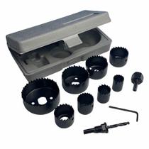 Kit Serra Copo Para Madeira Jogo De Brocas 11 Peças PVC Gesso e MDF - PROFISSIONAL Kit Serra Copo Para Madeira Jogo De Brocas 11 Peças PVC Gesso e MDF - PROFISSIONAL