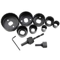 Kit Serra Copo Profissional 11 Peças com Maleta Jogo Completo
