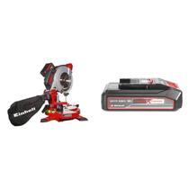 Kit Serra de Esquadria À Bateria Te-ms 18/210 Li com Bateria Power-x-change 18v 2,5 Ah Li Einhell Kit Serra de Esquadria À Bateria Te-ms 18/210 Li com Bateria Power-x-change 18v 2,5 Ah Li Einhell