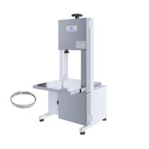 Kit Serra Fita Semi Inox de Bancada + Lâmina 1,46 Açougue Carne Osso Delta Grill
