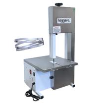 Kit Serra Fita Semi Inox + Lâmina 1,46 Açougue Carne Osso Leggero Kit Serra Fita Semi Inox + Lâmina 1,46 Açougue Carne Osso Leggero