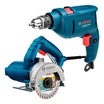 Kit Serra Marmore Bosch Gdc 150 E Furadeira Gsb 450 Re 220v