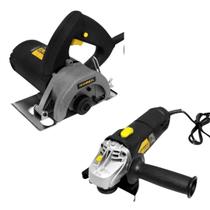 Kit Serra Marmore + Esmerilhadeira Angular Hammer