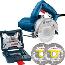 Kit Serra Mármore Titan Gdc150 Bosch E X-line 33 Peças 110v