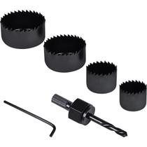 Kit Serras Copo 5 Peças 32mm 54mm Broca Piloto Worker