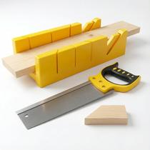 Kit Serrote Com Gabarito Para Corte 45 E 90 Madeira Pvc Kit Serrote Com Gabarito Para Corte 45 E 90 Madeira Pvc