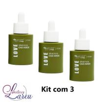 -Kit Serum 30 ml Cha Verde Kc (3 un.)- Max Love -Kit Serum 30 ml Cha Verde Kc (3 un.)- Max Love