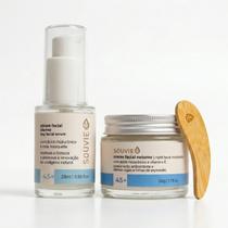 Kit Sérum Diurno 28ml + Creme Noturno 50g 45+ Souvie Facial Kit Sérum Diurno 28ml + Creme Noturno 50g 45+ Souvie Facial