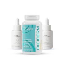 Kit Sérum Diurno Noturno Faciderm Kit Sérum Diurno Noturno Faciderm