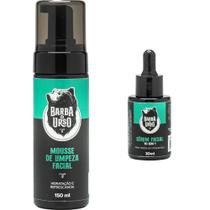 Kit Serum e Mousse facial Barba de Urso Kit Serum e Mousse facial Barba de Urso