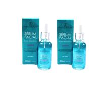 Kit Serum Facial Ácido Hialurônico Dia/Noite Pele Normal O Cuidado que você merece