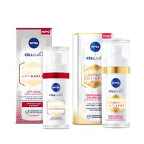 Kit sérum facial anti marcas + sérum facial antispot luminous 630 nivea 30ml