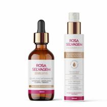 Kit Sérum Lifting e Ácido Clareador Rosa Selvagem Kit Sérum Lifting e Ácido Clareador Rosa Selvagem