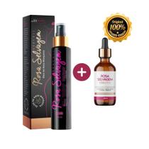 Kit Sérum Lifting e Óleo Corporal de Rosa Mosqueta Rosa Selvagem