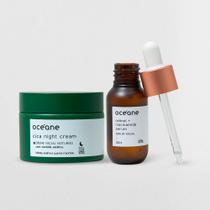 Kit Sérum Retinol e Niacinamida + Creme Facial Cica Night (2 Produtos) - OCÉANE