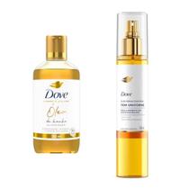 Kit Sérum Tom Uniforme 150ml + Óleo de Banho Sab 240ml -Dove Kit Sérum Tom Uniforme 150ml + Óleo de Banho Sab 240ml -Dove