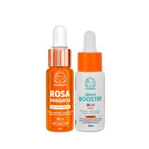 Kit Sérum Vitamina C + Óleo Rosa Mosqueta 100% Puro Kokeshi