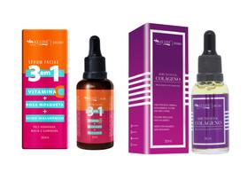Kit serum vitamina c / rosa mosqueta 3x1+ serum colageno max love Kit serum vitamina c / rosa mosqueta 3x1+ serum colageno max love
