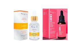 Kit serum vitamina c + serum retinol