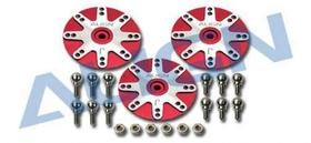 Kit Servo Horn Metalico JR D6CJ para Servos de Aeromodelo HSP61008 Kit Servo Horn Metalico JR D6CJ para Servos de Aeromodelo HSP61008