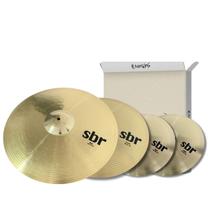 Kit Set de Pratos Sabian SBR Performance Set 14" 16" 20" Kit Set de Pratos Sabian SBR Performance Set 14" 16" 20"