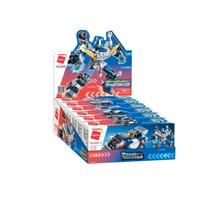 Kit Set Trans Collector Robô Transporte Polícia 6 em 1 - 41104