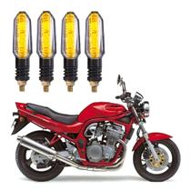 Kit Seta para Moto Bandit 600 Pisca Led Universal P50 12V Esportivo 2013 2014 2015 2016 2017 2018 2019 2020 2021