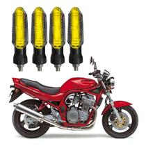 Kit Seta para Moto Bandit 600 Pisca Led Universal P53 12V Esportivo 2013 2014 2015 2016 2017 2018 2019 2020 2021