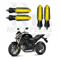 Kit Seta para Moto CB 600F HORNET Pisca Led Universal P53 12V Esportivo 2013 2014 2015 2016 2017 2018 2019 2020 2021