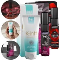 Kit Sex Dessensibilizante Lubrificante e Spray Garganta Profunda